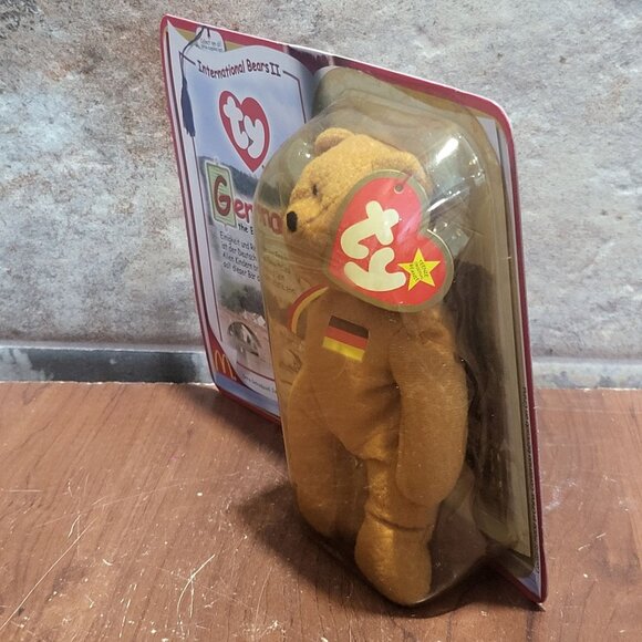 Ty Germania the Bear McDonalds International Bears II Ty Beanie Babies 1990 - Picture 8 of 10